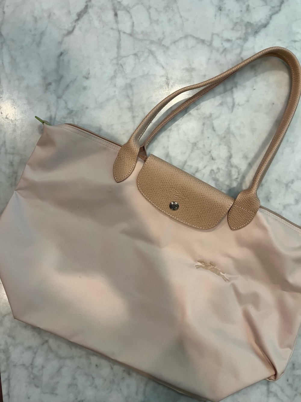Longchamp Pale Pink Tote - Picture 2 of 15